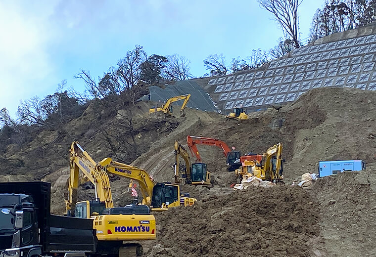 国土開発工業株式会社復旧工事