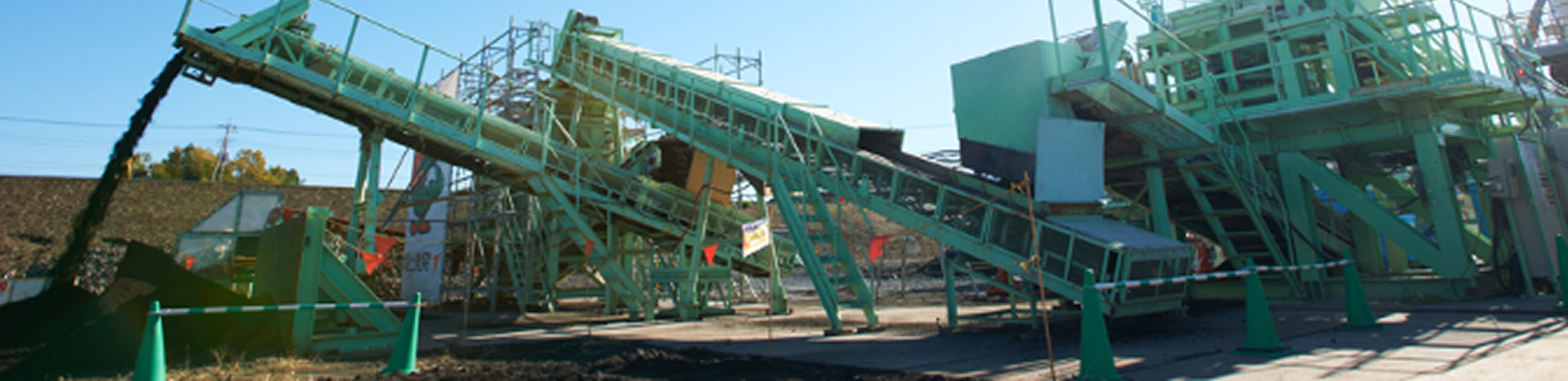 回転式破砕混合工法（ツイスター工法）